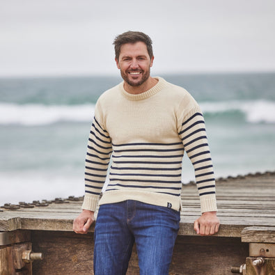 RNLI Unisex Stripe Jumper