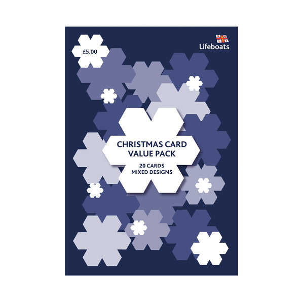 RNLI Value Pack of Christmas Cards 2026
