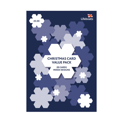 RNLI Value Pack of Christmas Cards 2026