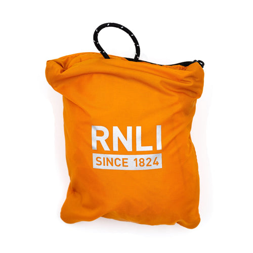RNLI Waterproof Reflective Backpack Cover, Orange