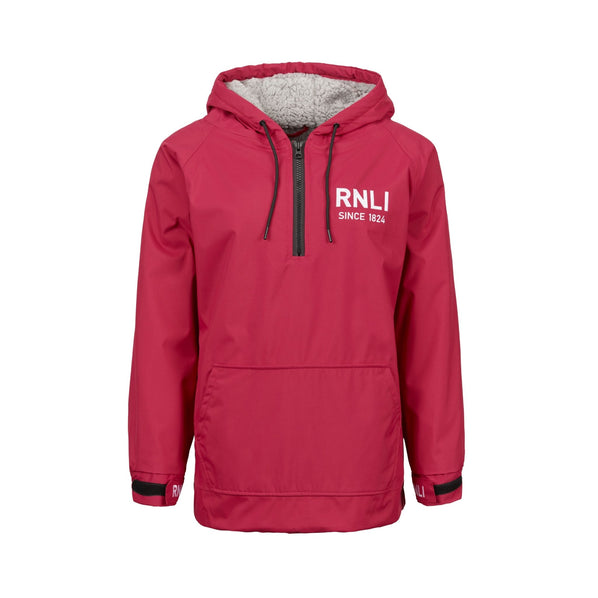 RNLI Women's Since 1824 Waterproof Fleece Hoodie, Pink