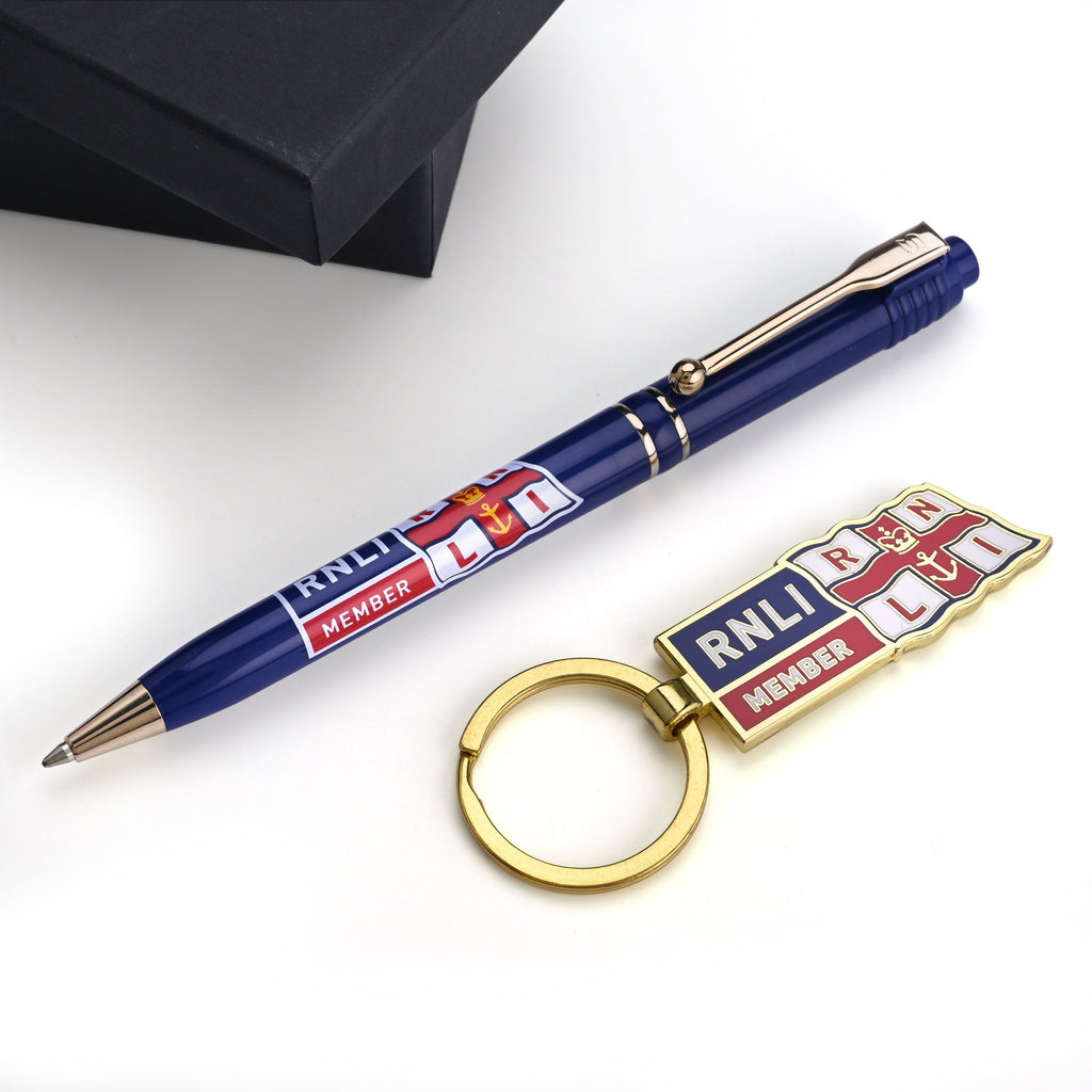 RS2621403 RNLI MEMBERSHIP PEN AND KEYRING SET | RNLI Shop
