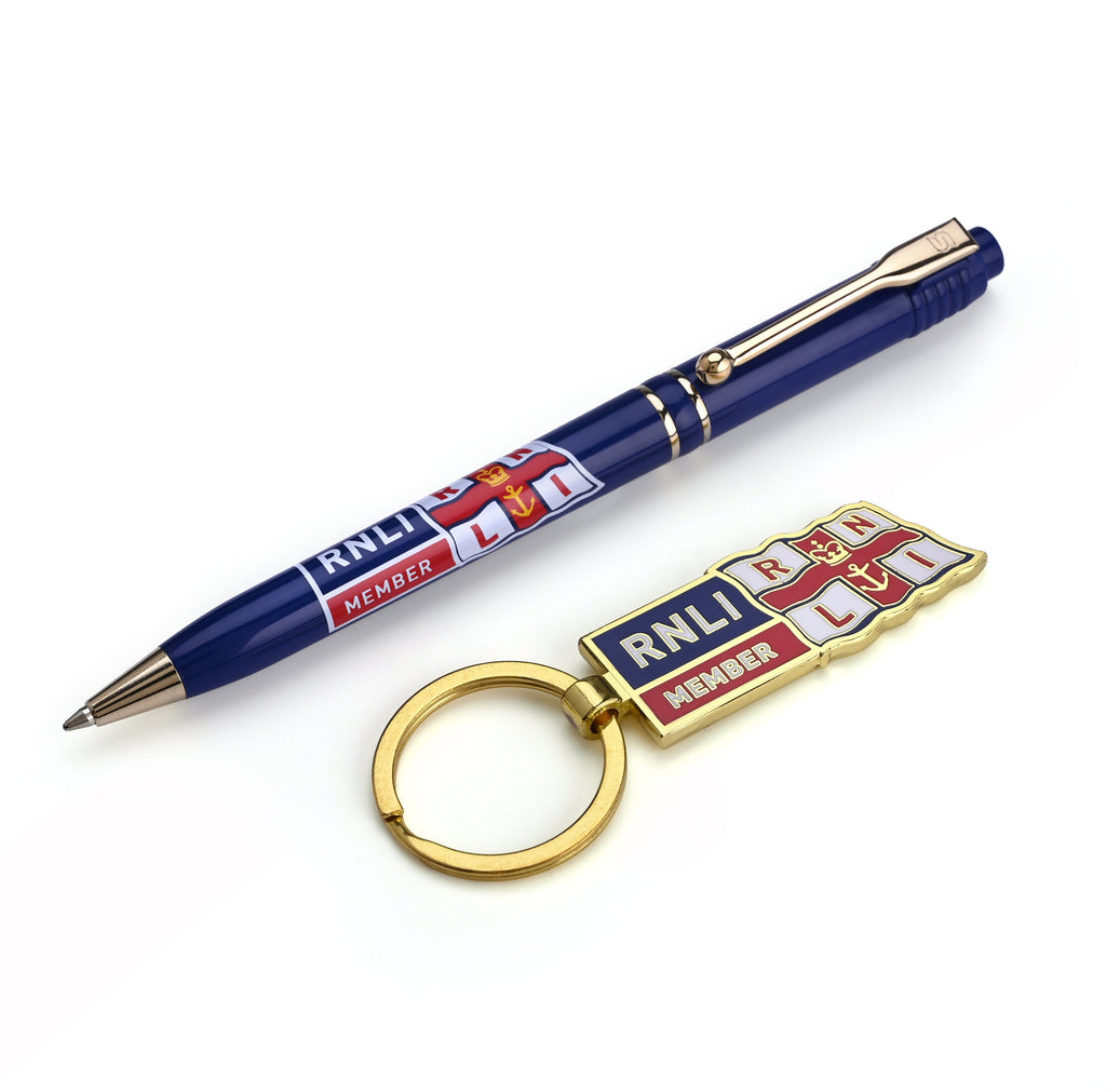 RS2621403 RNLI MEMBERSHIP PEN AND KEYRING SET | RNLI Shop