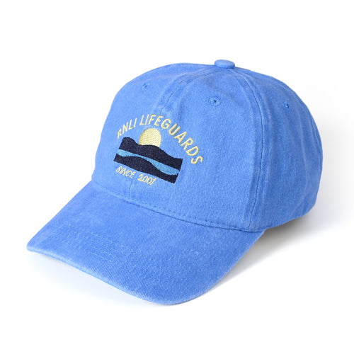 RS2642102BLU RNLI Lifeguards Embroidered Cap, Washed Blue