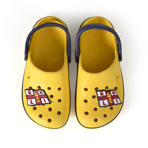 RS2646101YEL RNLI Kids' Beach Shoes, Yellow