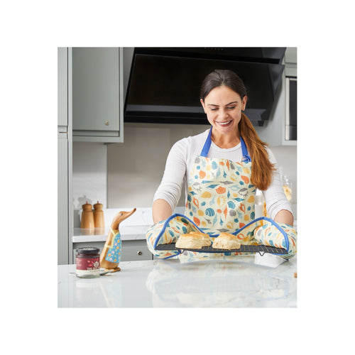 Shell Print Apron
