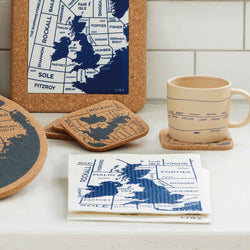 Shipping Forecast Eco Dishcloths
