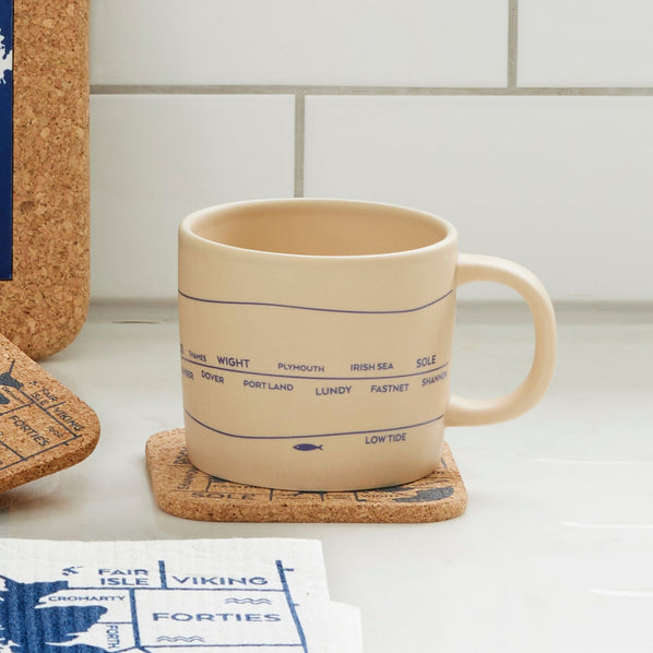 Shipping Forecast Stoneware Mug