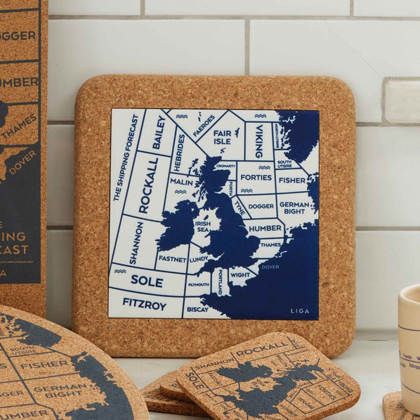 Shipping Forecast Trivet