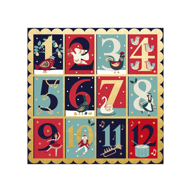 TWELVE DAYS CHRISTMAS CARDS 2026
