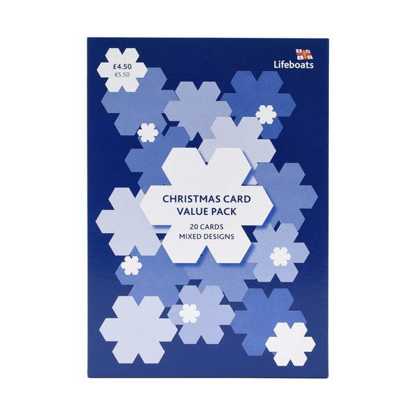 Value Pack of 20 Christmas Cards