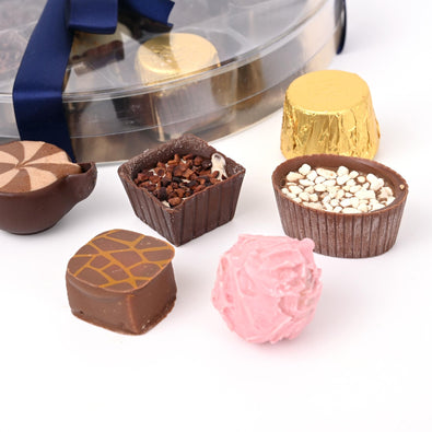 Van Roy Round Chocolate Box