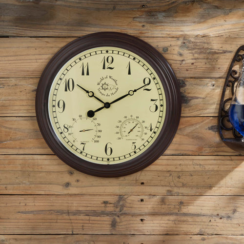Wall Clock Weather Station