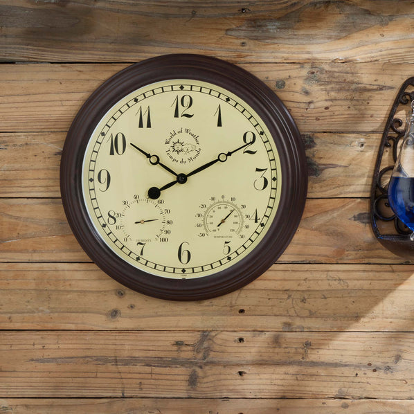 Wall Clock Weather Station