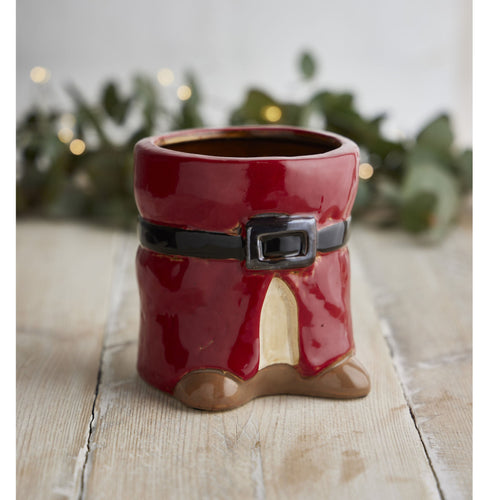 Welly Santa Plant Pot