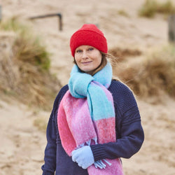 Women’s Joan Beanie Hat, Red