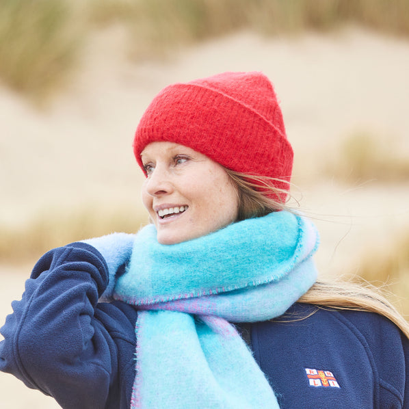 Women’s Joan Beanie Hat, Red