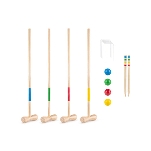 Wooden Croquet Set