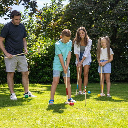 Wooden Croquet Set