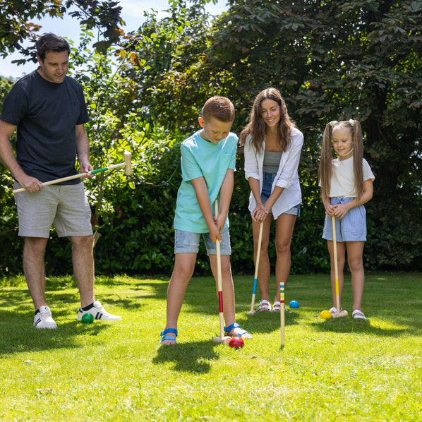 Wooden Croquet Set