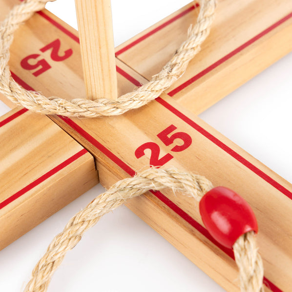 Wooden Ring Toss Game