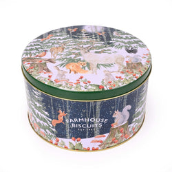 Woodland Scene Tin and Assorted Oat Flips