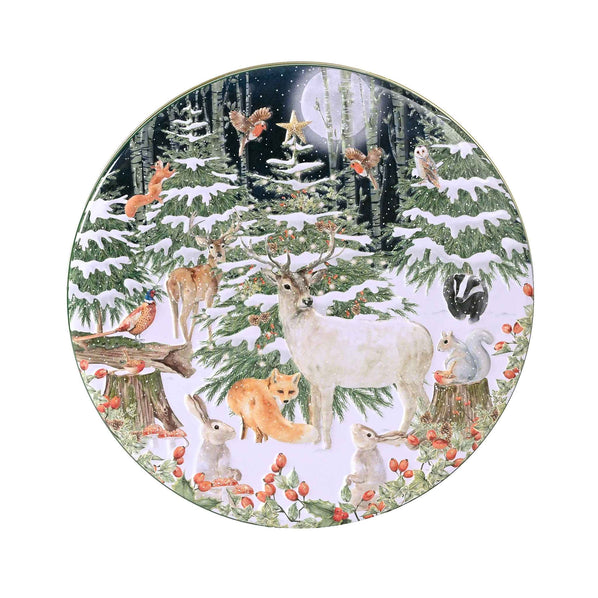 Woodland Scene Tin and Assorted Oat Flips
