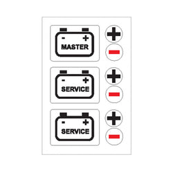 Boat Sticker, Battery Master/Service