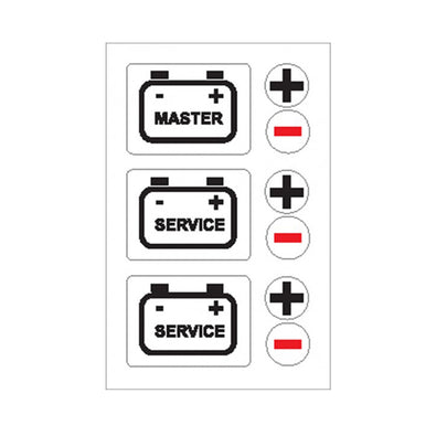 Boat Sticker, Battery Master/Service