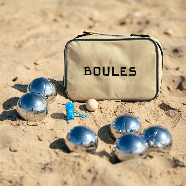 Chrome Boules Set, Pack of 6