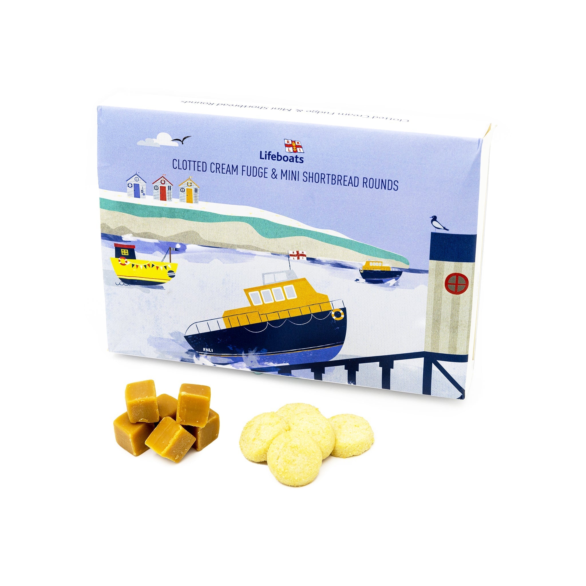 RNLI Icons Map Biscuit Tin