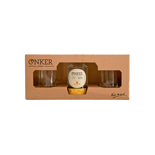 Dorset Dry Gin and Glasses Pack, 35cl