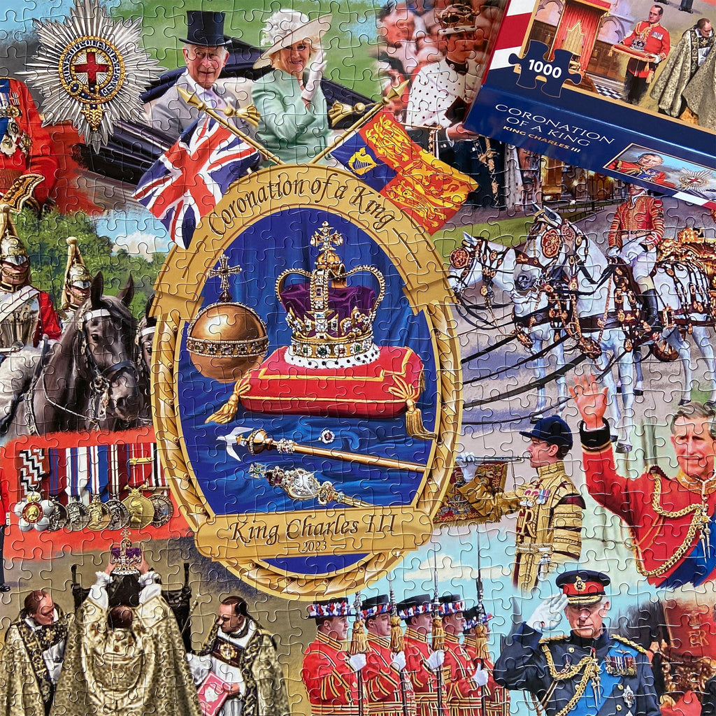 Gibsons Coronation of a King Jigsaw Puzzle, 1000 Pieces RNLI Shop