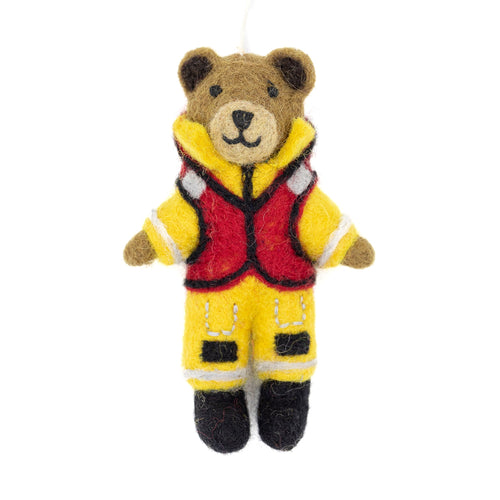 Hanging RNLI ALB Crew Teddy