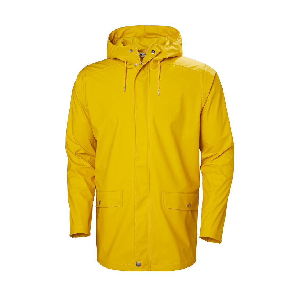 Helly Hansen Men's Moss Rain Coat, Yellow | RNLI Shop
