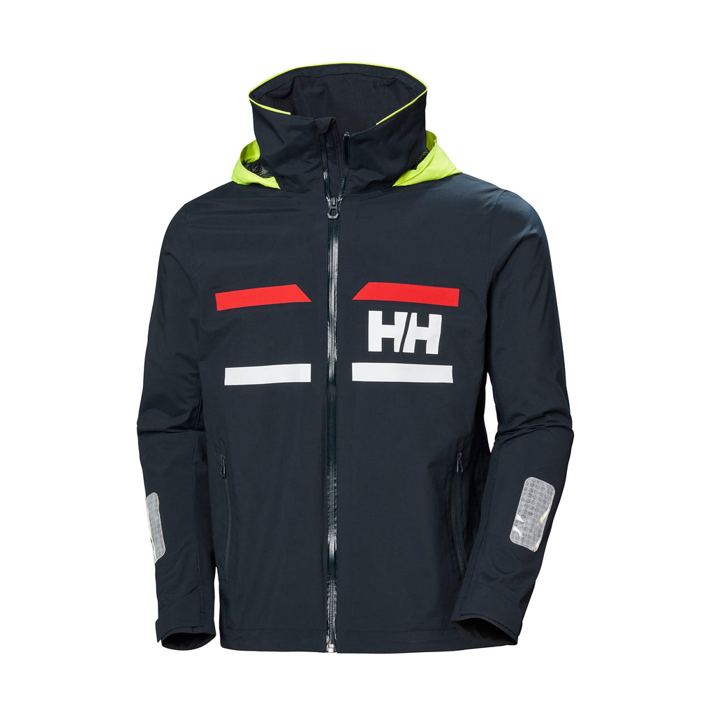 Rnli Jacket Helly Hansen Men's Salt Navigator Jacket, Navy | RNLI Shop