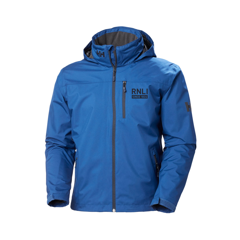 Helly Hansen RNLI Men's Hooded Midlayer Jacket, Blue | RNLI Shop