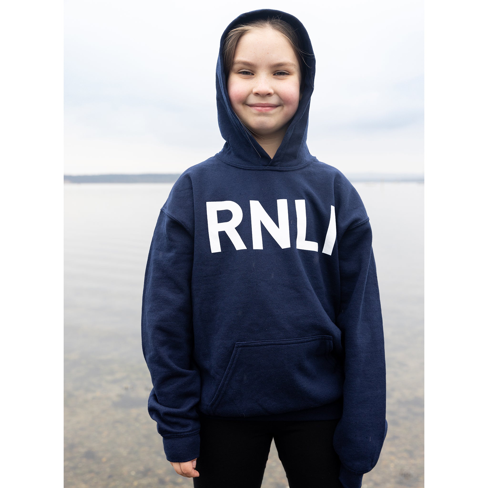 Navy discount kids hoodie