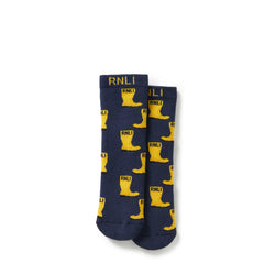 Kids Yellow Welly Socks