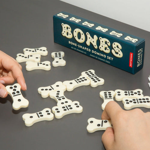 Kikkerland Bones Domino Set