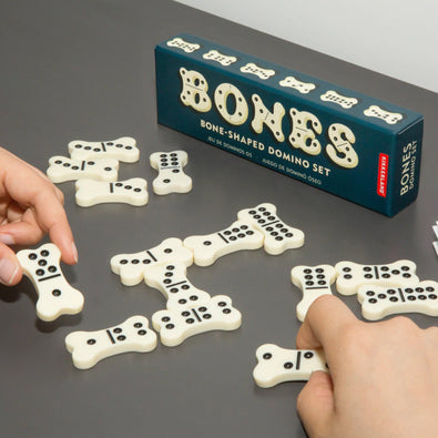 Kikkerland Bones Domino Set