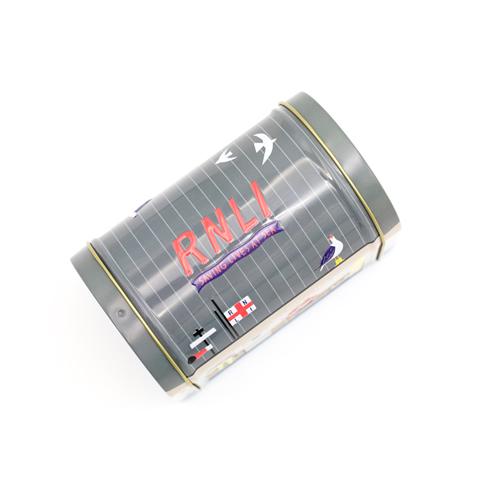 Lifeboat Station Tube Biscuit Tin - Best Before 26 July 2022
