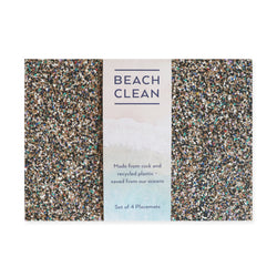 Liga Beach Clean Placemats, Set of 4