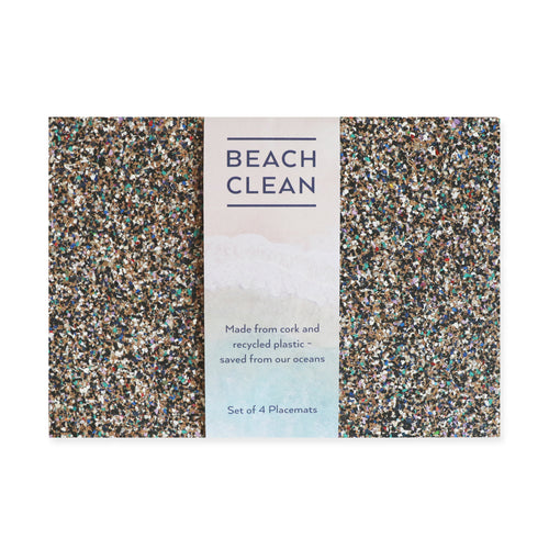 Liga Beach Clean Placemats, Set of 4