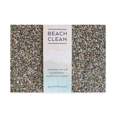 Liga Beach Clean Placemats, Set of 4