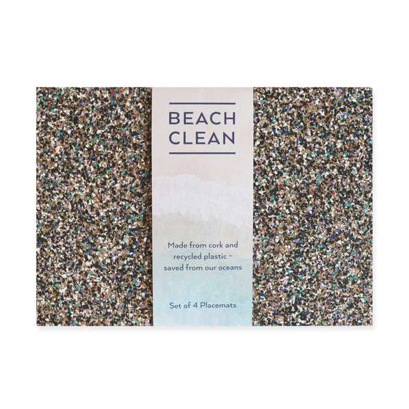 Liga Beach Clean Placemats, Set of 4