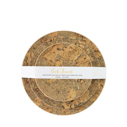 Liga Ice Grey Round Trivet Set Of 3