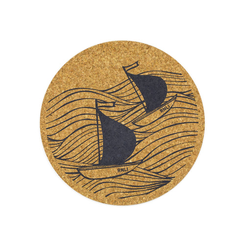 Liga Lifeboats Cork Placemats, Set of 4