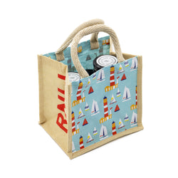 Lighthouse Print Gift Bag, Small
