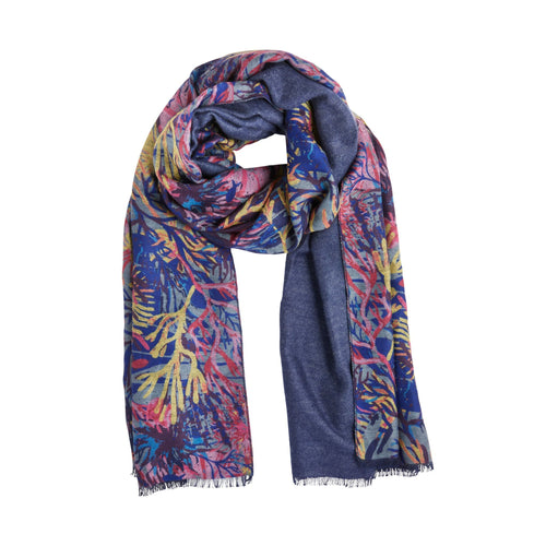Recycled Ocean Coral Scarf